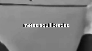 Manten un equilibrio correcto dentro de tus metas
