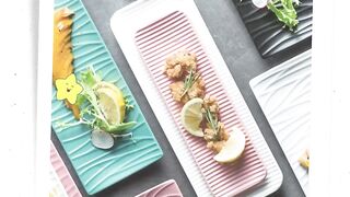 Japanese Creative Sushi Plate Pottery Long Plate | by Rizq | 3 June 23