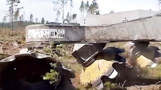 These disc trenchers and forest mounders can efficiently prepare the soil for forest replanting.