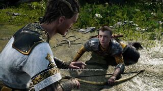Thor Humiliates Heimdall For Bullying Atreus Scene (God of War Ragnarok)