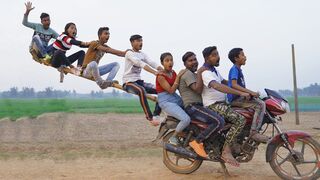Must watch new funny video 2021-top new comedy video 2021- try to laugh -episode-175 by my family