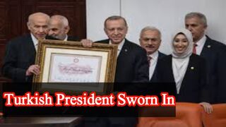 Erdogan takes the oath for 3rd term as Turkish president