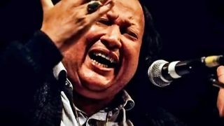 How to draw Nusrat Fateh Ali Khan