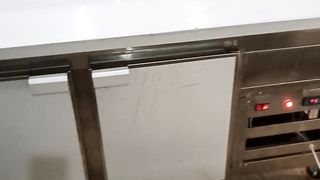 Pizza making table under counter chiller