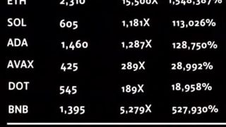 Pulsechain to do a 1000x in 3.8 years