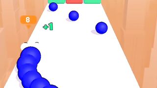 Satisfying Mobile Games - Snake Master 3d Run Gameplay