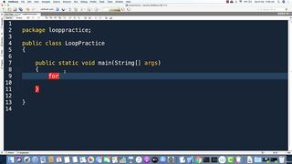 For loop in Java