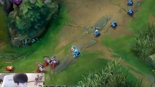 LOLThe posture exhibition game treated Knight as a man and machine