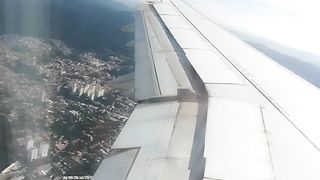 Minha primeira vez viajando de avião