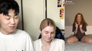 When a couple Watches tiktok outfit CHabge Challenge video Together