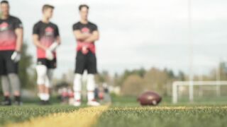American football player