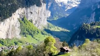 Lauterbrunnen view #switzerland