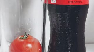 coca cola zero + tomato =    tomato juice ????????????  #shorts