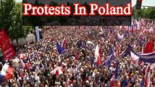 Protests in Poland over new law