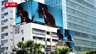 china 3D billboards are so cool
