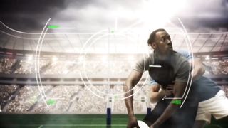 Rugby players digital
