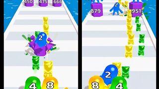 Satisfying Mobile Games - Merge Blob runner Gameplay (Ep 1)