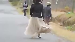 MAD WOMAN ON THE STREET