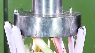 Candle Crushing Challenge- Two Worm Makers in Action! ????