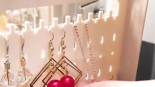 Acrylic 5+3 jewelry organizer
