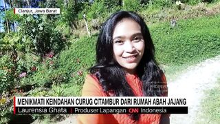 Hapy Travel : Menikmati Keindahan Curug Citambur dari Rumah Abah Jajang