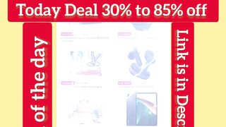 Today Deal 30% to 85% off
