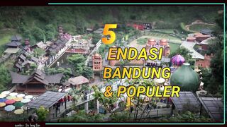 Happy Travel : Berikut 5 rekomendasi wisata di Bandung