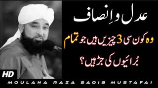 Adal o Insaaf Ki Ahmiyat || Saqib Raza Mustafai || RanaCreation