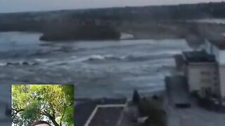 РУСНАЦИТЕ ВЗРИВИХА НОВОКАХОВСКАТА ВЕЦ
