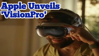Apple CEO Tim Cook unveils VisionPro