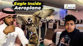 Gulf Air Aeroplane for First Time with Eagles ???? - Irfan's View