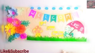 Pre-Classroom decoration ideas/Wall decoration ideas/Door decoration ideas/Bulletin board Ideas