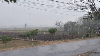 Hujan di sore hari