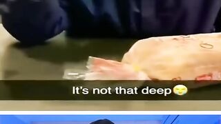 Everything is wet yes