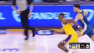 Raiders Lonnie Walker steals and scores, James chases Curry