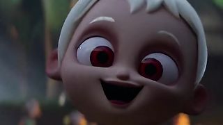 They were scared of an albino baby