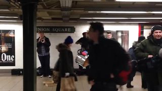 TOO MANY ZOOZ rocks Union Square