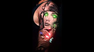 БЕЗУМНЫЕ 3d ТАТУ(НЕОНОВЫЕ)-CRAZY 3d TATTOO(NEON)