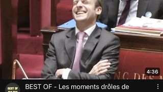 BEST OF - Les moments drôles de Macron!