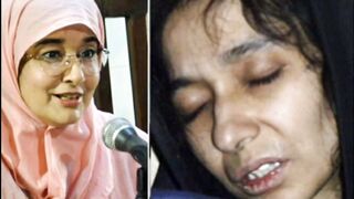 Aafia Siddiqui and Fowzia Siddiqui Emotional Meeting #shorts #shortvideo #hdnewskharian