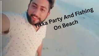 Tika Party With Friend On Ajman Beach