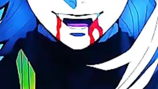 tourner dans le vide - Indila - #doma #demonslayer #shorts.