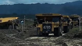 neat parking truck
