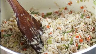 Vegetable rice 2