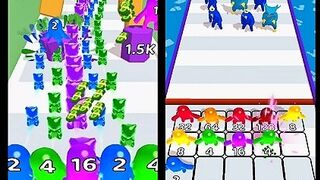 Satisfying Mobile Games - Merge Blob runner Gameplay (Ep 4)