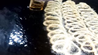 Jalebi making