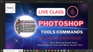 Photoshop Healing Brush Tool Class-4