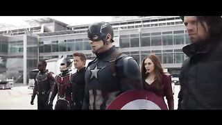 Team Iron Man vs Team Cap - Airport Battle Scene - Captain America: Civil War - Movie CLIP HD