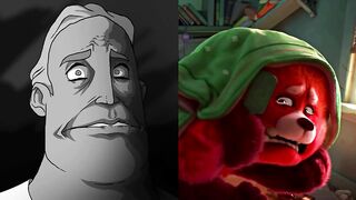 Every #rule34 artists must respect Mei Lee | Mr incredible #meme meme | Turning Red #animation #2022
