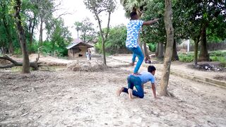 Man and the run funny video